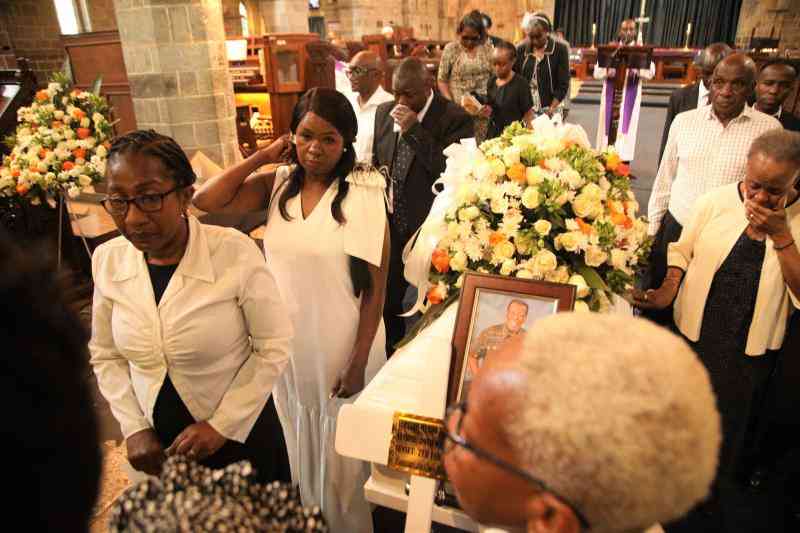 Photos: 9 emotional moments as Kenya bids farewell to legendary broadcaster Leonard Mambo Mbotela
