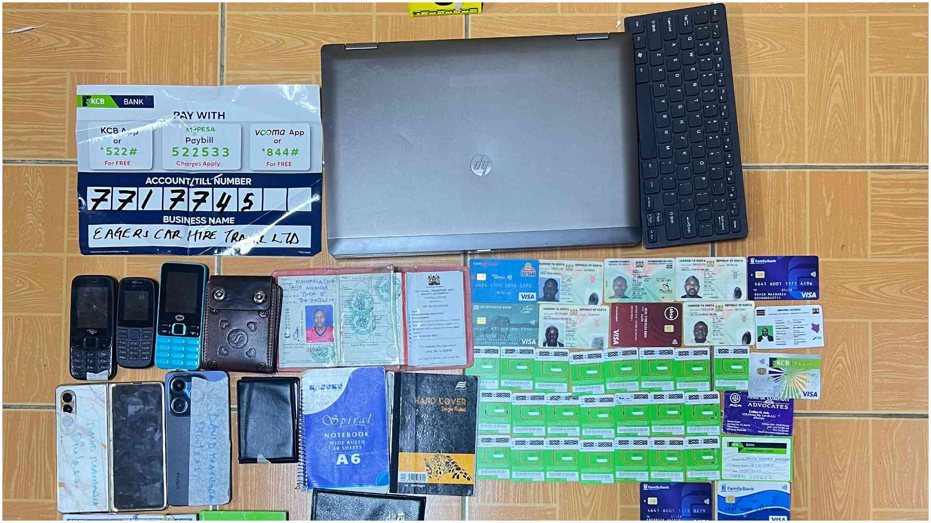 DCI arrests 5 after Sh3.2 million stolen from bank accounts