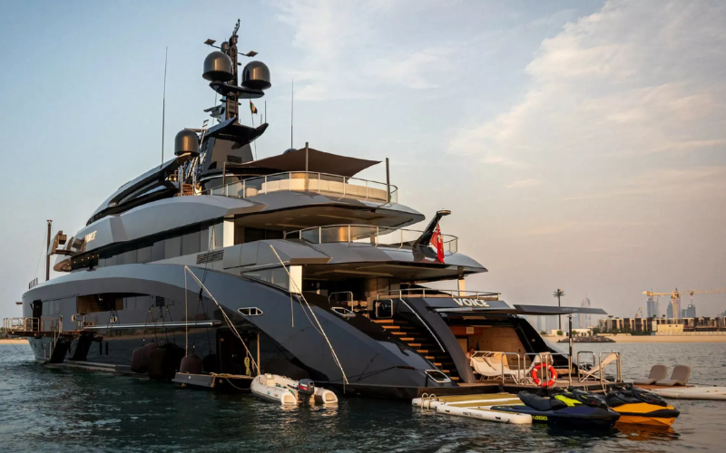 PHOTOS: Inside Sh9.7 billion luxury yacht spotted in Kilifi