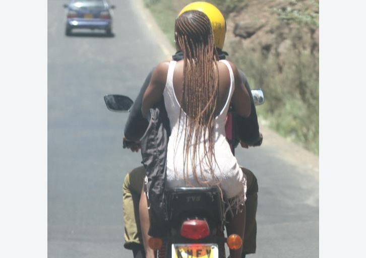 Woman shares near-death boda boda experience after kimono gets tangled: 