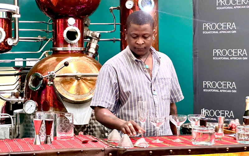 Mixologist Benjamin Thiong'o wins fully paid trip to South Africa after intense cocktail competition