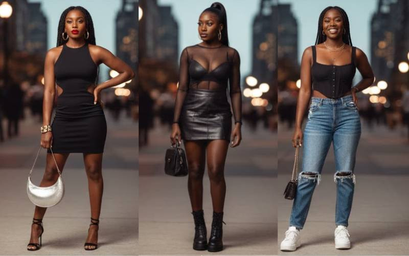 Outfit ideas for a night out with friends