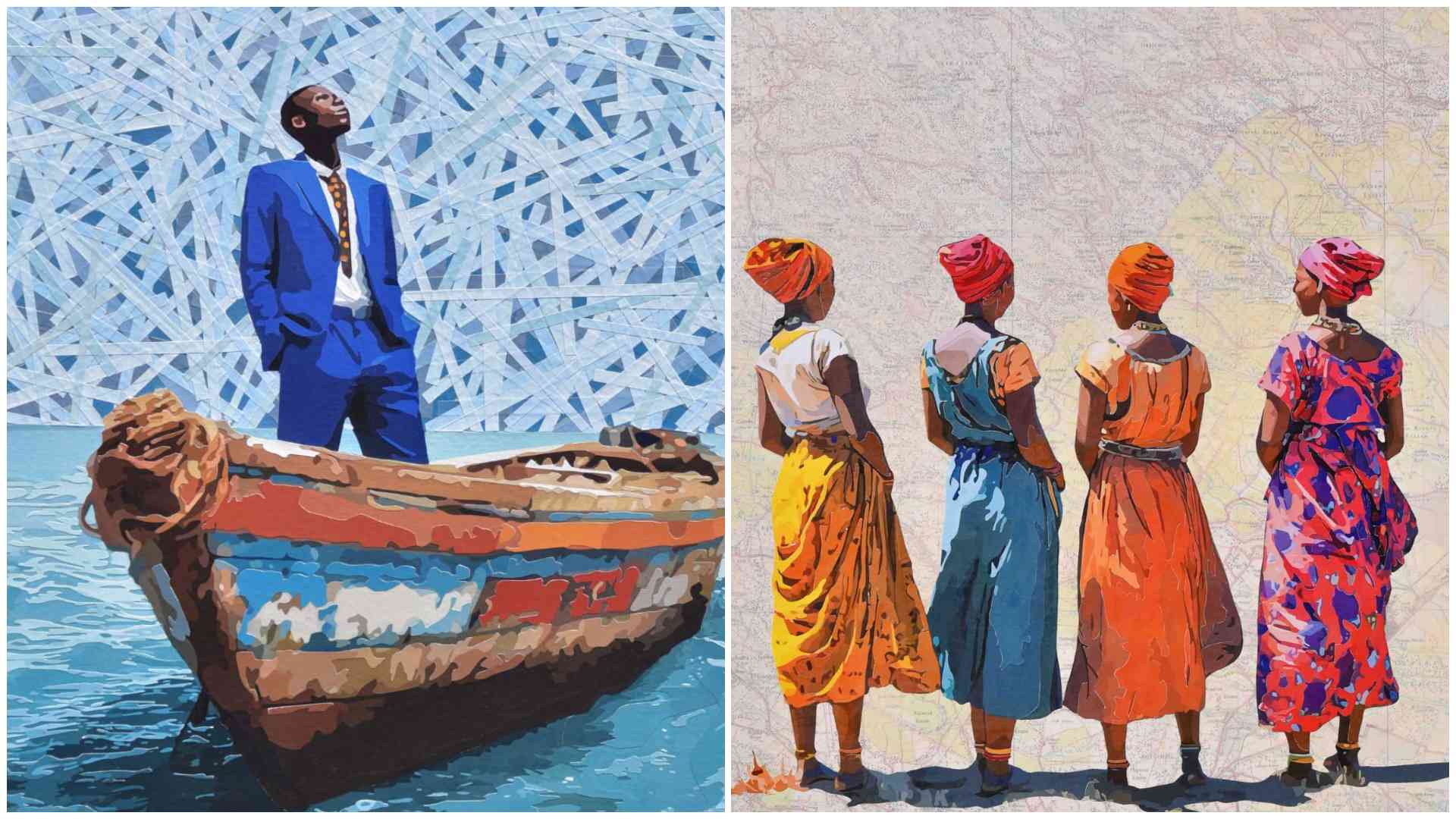 Derrick Munene's 'Quest' explores identity, memory and search for home in Lamu exhibition