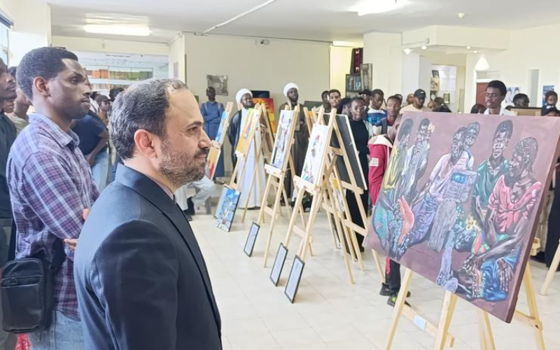 Kenyan artists shine in Iran-backed social justice art competition