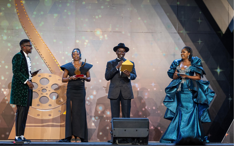 PHOTOS: President Ruto dazzles in sleek black tux, fedora during Kalasha Awards