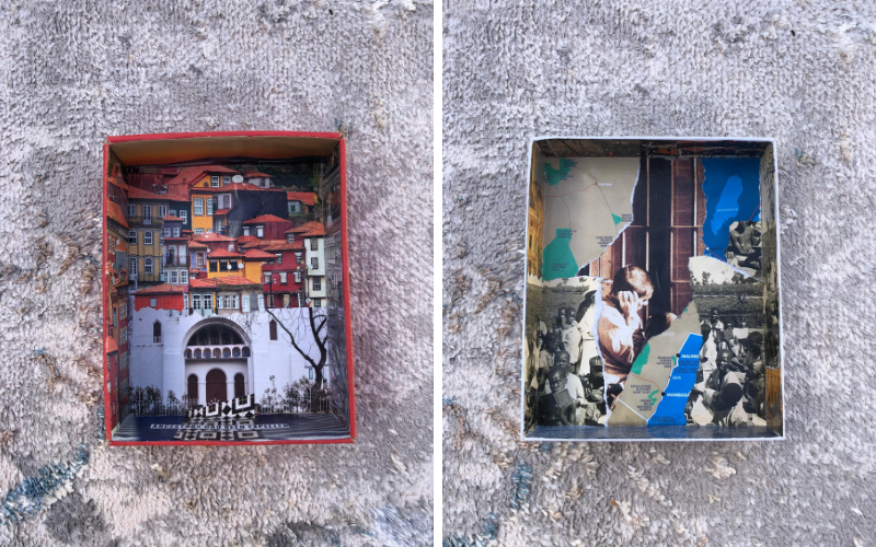 Art: Muthoni Mwangi recreates Lamu in miniature collage cities