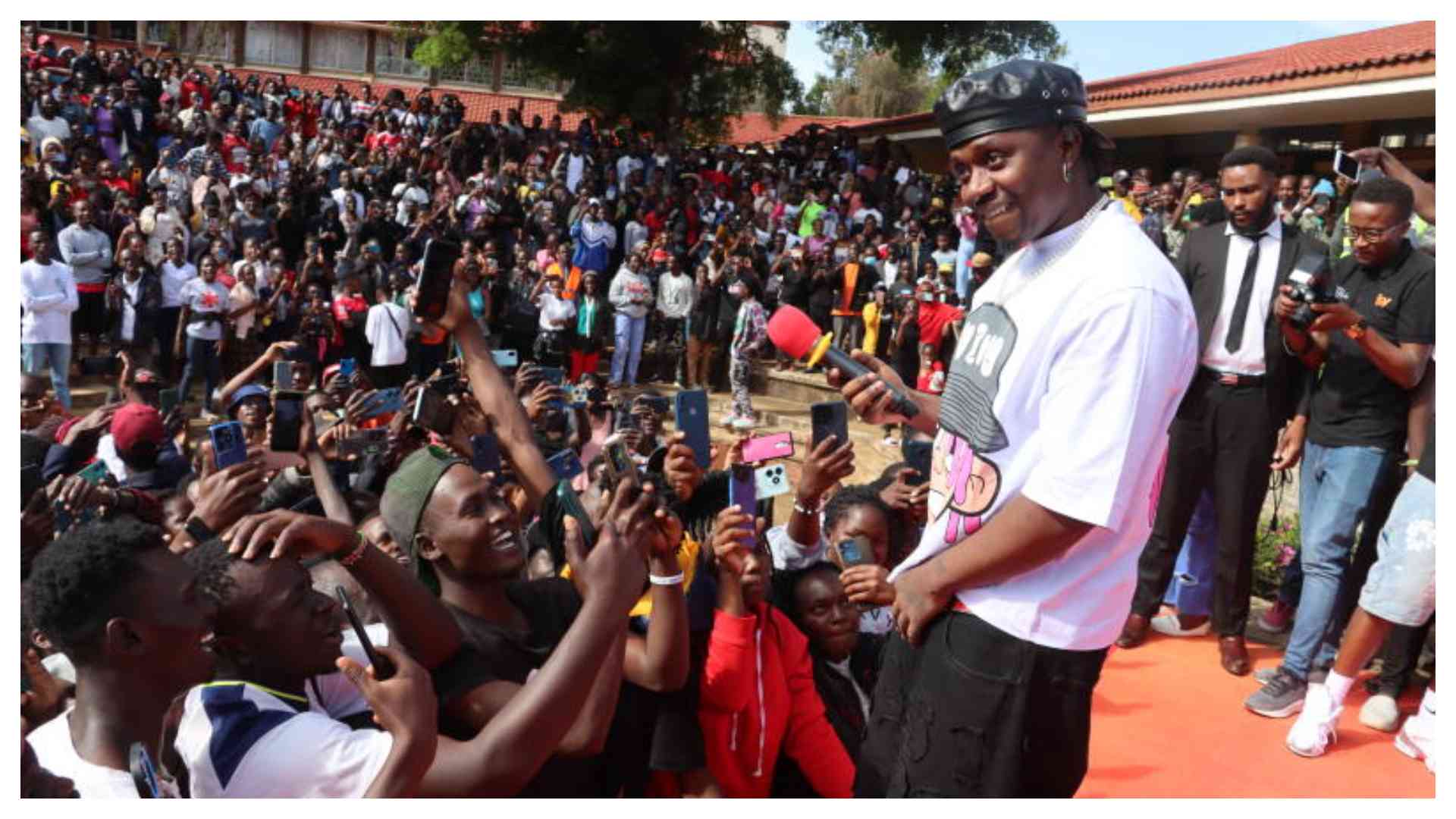 Rayvanny's big surprise for Eldoret