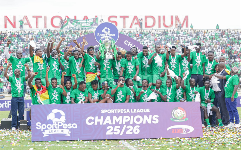 PHOTOS: Gor Mahia fans in frenzy as club crowned 22nd league champions