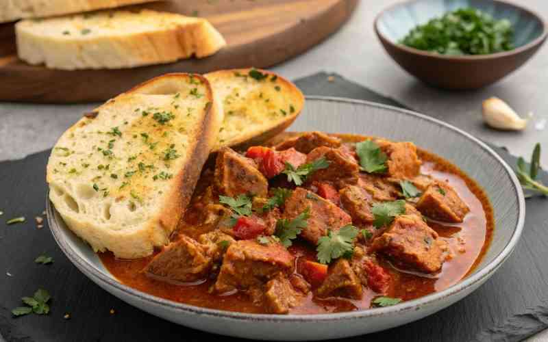 Easy recipe: Tuna masala with garlic bread
