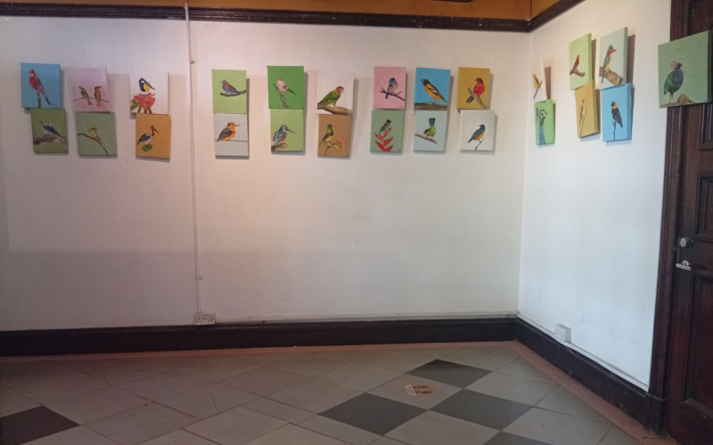 Leah Warii explores self-expression in bold solo exhibition at Nairobi Gallery