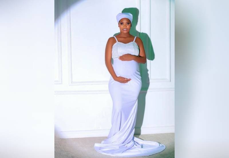 Akorino mannequin Pesh, husband welcomes his first little one 3