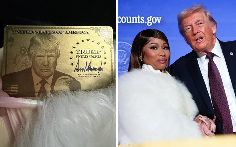 Nicki Minaj flaunts Sh1.9 million 'Trump Gold Card' after meeting US President