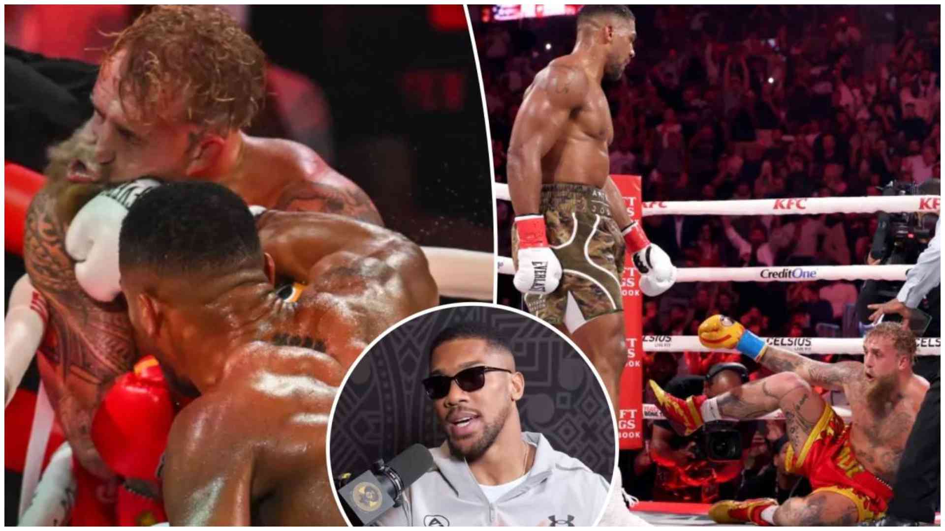 Anthony Joshua says he was given mission to knock Jake Paul out of boxing