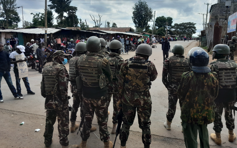Nanyuki: Heavy police presence as residents protest death of Julia Kariuki in custody