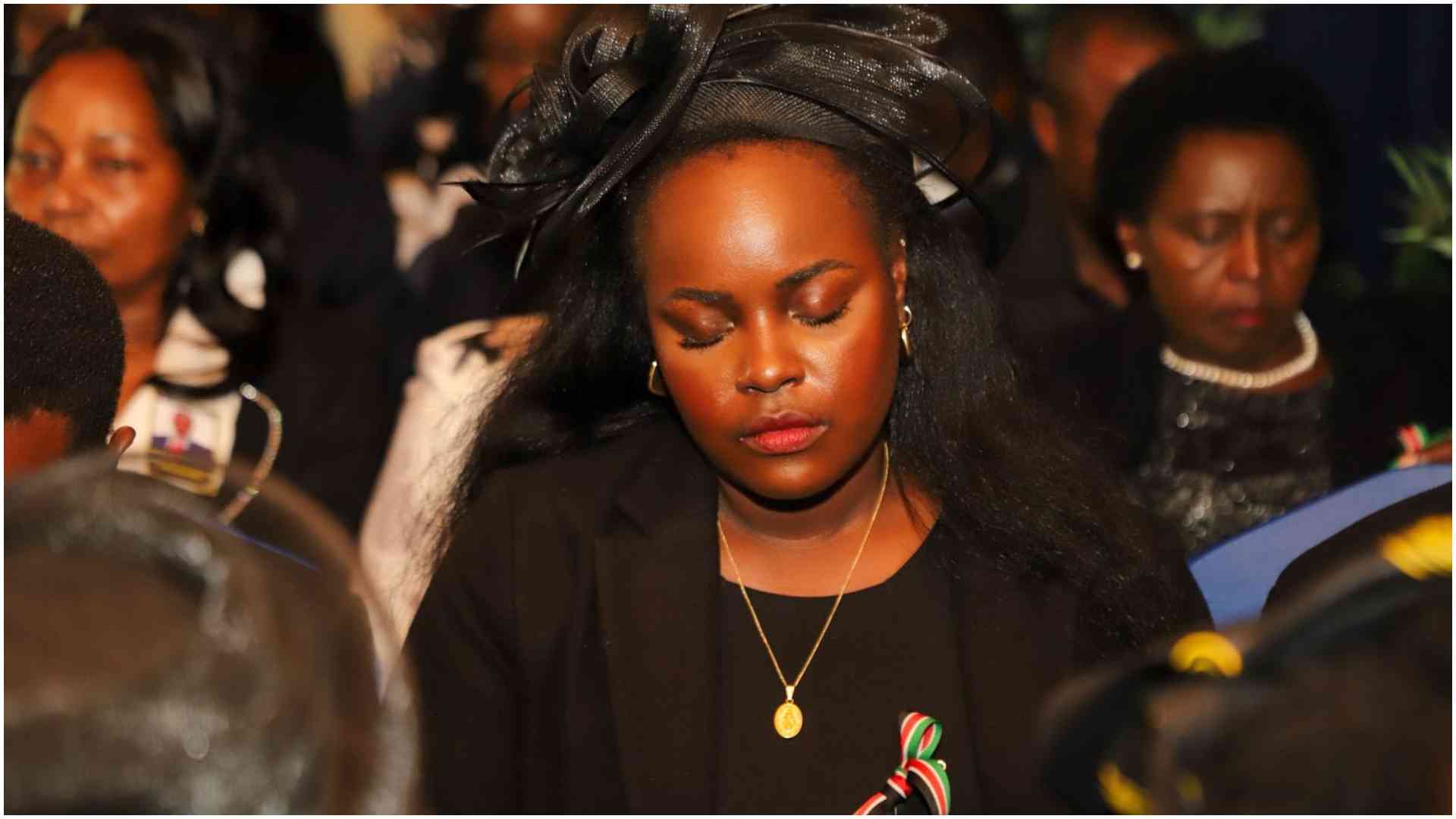 Photos: Sombre moments as leaders, family escort Ol Kalou MP Kiaraho home in Tigoni