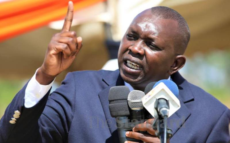 Oscar Sudi dropped out in Class 7, court told on day the MP skips hearing -  The Standard