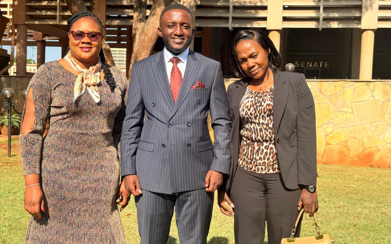 Boyd Were: Son of late Kasipul MP receives grand welcome in Parliament, takes oath of office