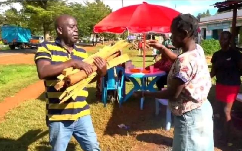 Former Vihiga Deputy Governor now hawks firewood to survive
