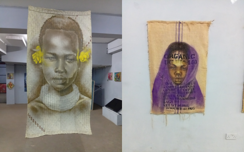 Graffiti meets gallery: Bold portraits illuminate protest and identity