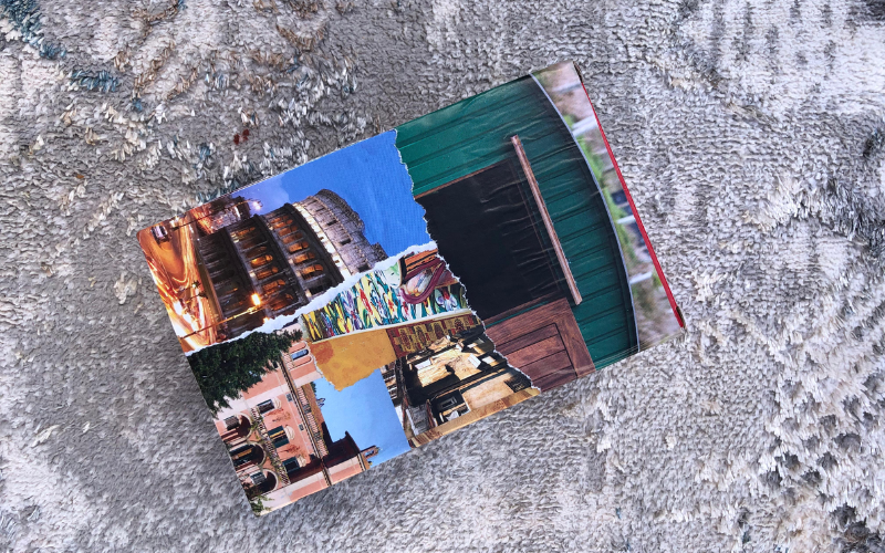 Art: Muthoni Mwangi recreates Lamu in miniature collage cities