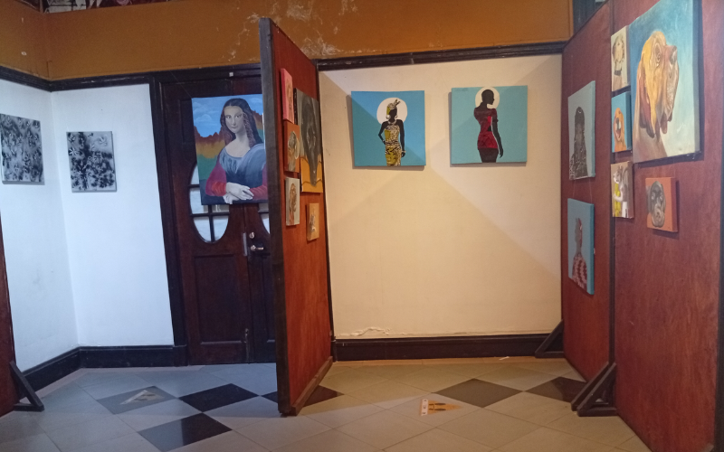 Leah Warii explores self-expression in bold solo exhibition at Nairobi Gallery