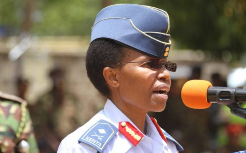 Kenya gets first female air force commander