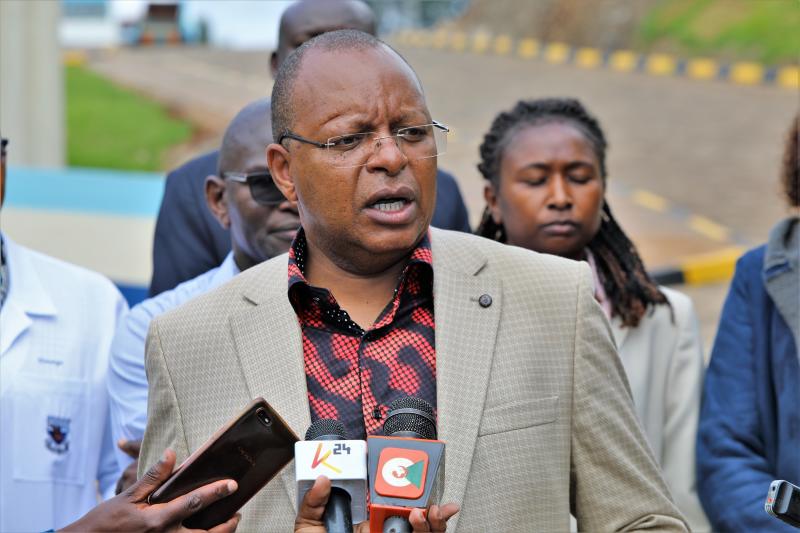Kamar mayat baru Rumah Sakit Rujukan Mwai Kibaki dapat menampung 300 mayat