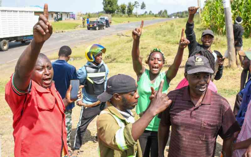 Day of mayhem: Violence and gunfire shake Ol Kalou by-election