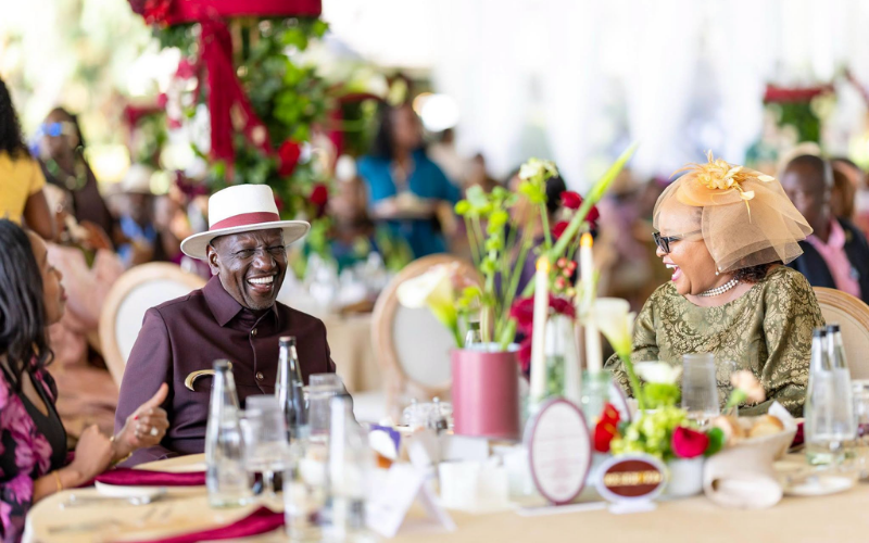 PHOTOS: Ruto leads high-profile guests at lavish wedding of Anne Waiguru's son