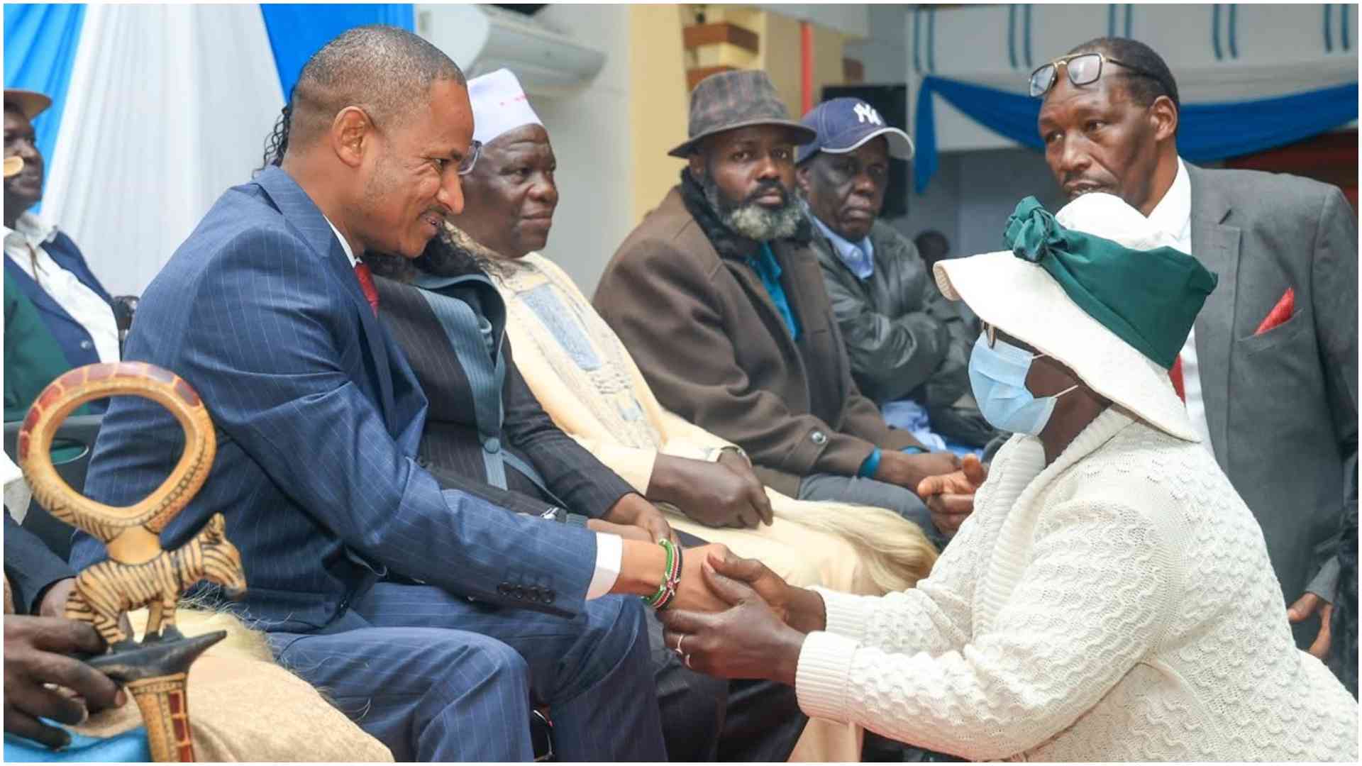 Photos: Babu Owino crowned as a Luo elder