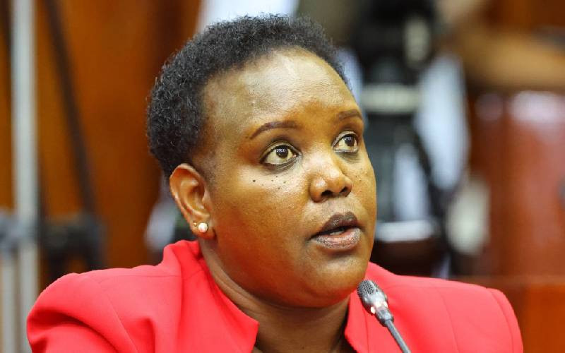 Ex-Labour CS nominee Florence Bore