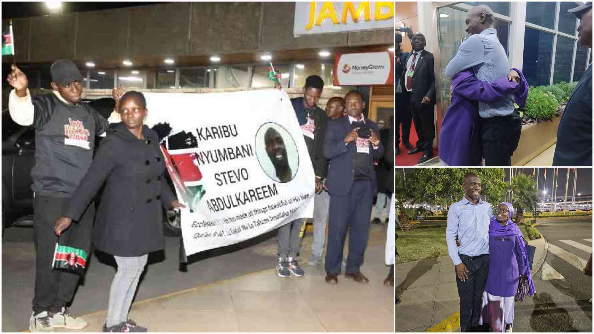 Tears of joy as Stephen Munyakho returns home after 14 years on death row in Saudi Arabia