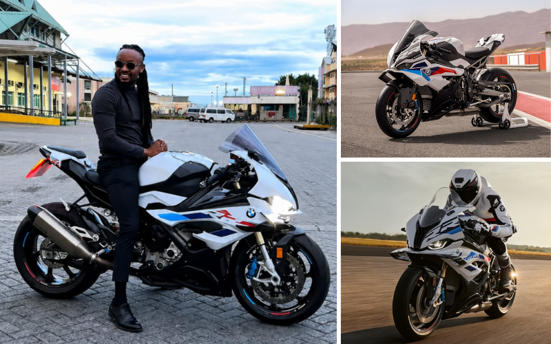 PHOTOS: Details of flashy Sh3.5m BMW superbike acquired by DJ Moh