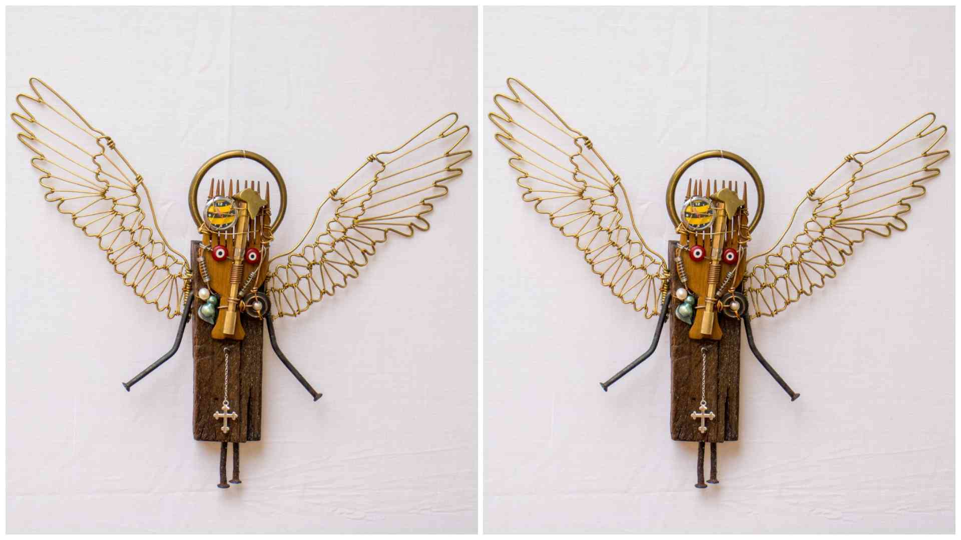 How Kenyan sculptor Evans Ngure turns scrap metal, waste into award-winning art