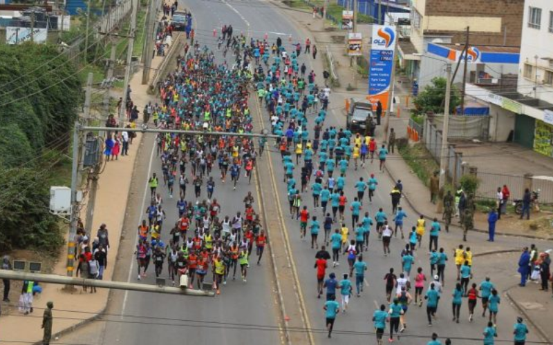 VIDEO: Runners chant 'Wantam!' during annual Nairobi City Marathon