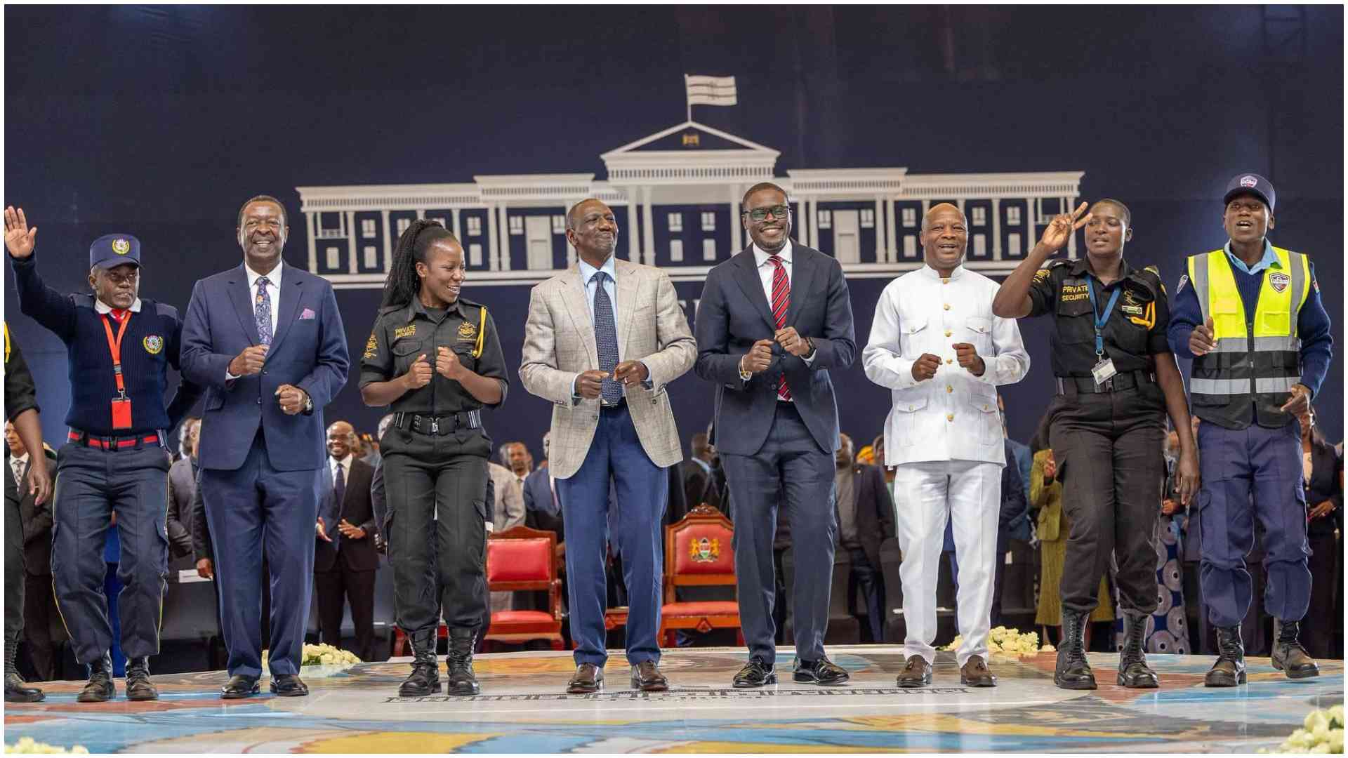 Ruto orders end to 'Watchman' title, renames guards as private security officers