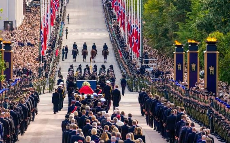 PHOTOS: Norway bids farewell to King Harald V as royals, world leaders grace state funeral