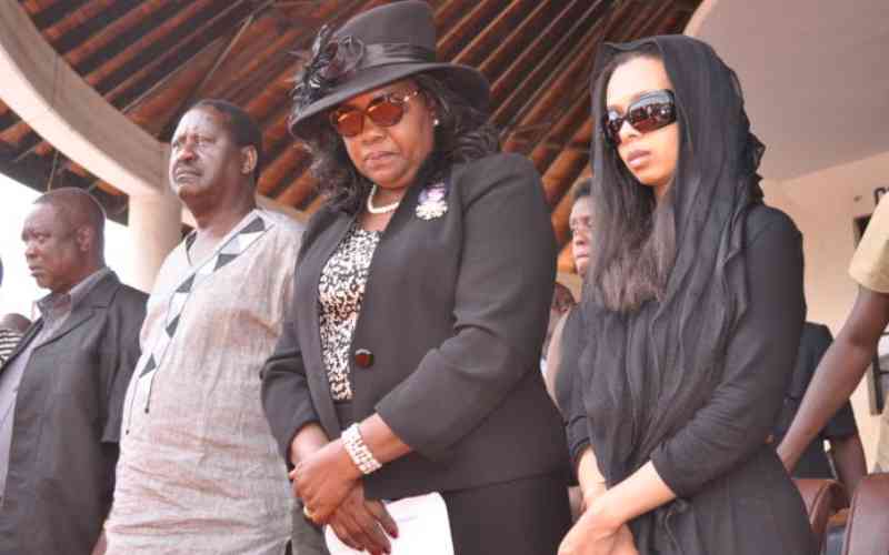Fidel Odinga's widow Lwam Bekele moves to claim late husband's millions