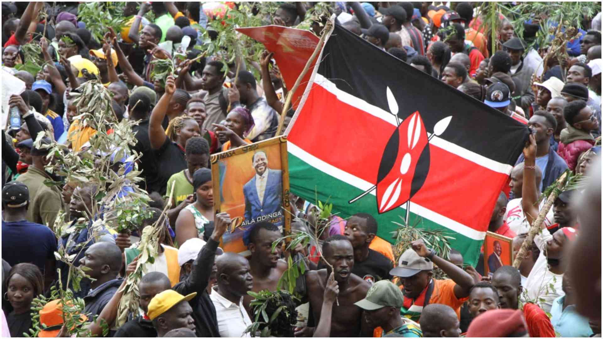 Mourning Raila Odinga in pictures