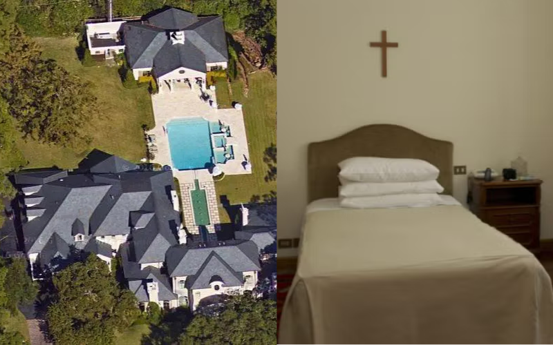 Joel Osteen's luxurious mansion draws comparison to Pope Francis' humble room
