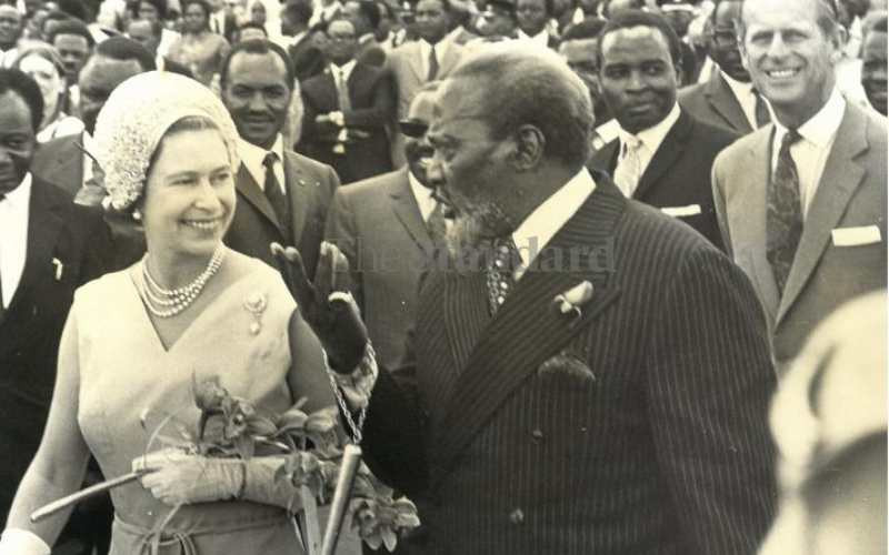 queen elizabeth visits kenya
