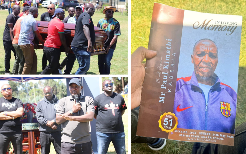 PHOTOS: Kenya's top football commentators gather to send off Diblo Kaberia in Meru