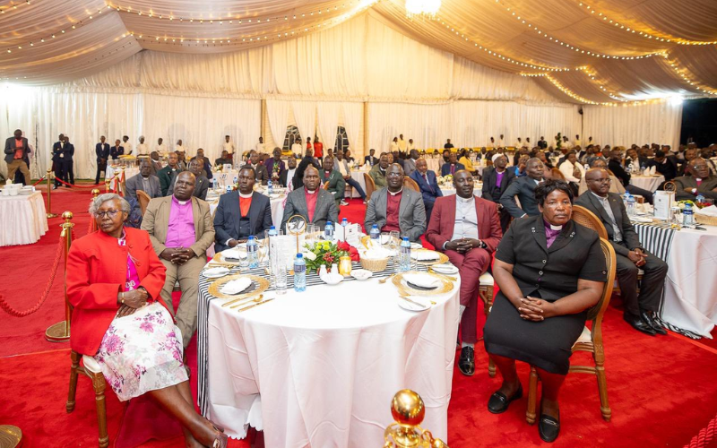 PHOTOS: President Ruto ushers in New Year in style at Eldoret State Lodge