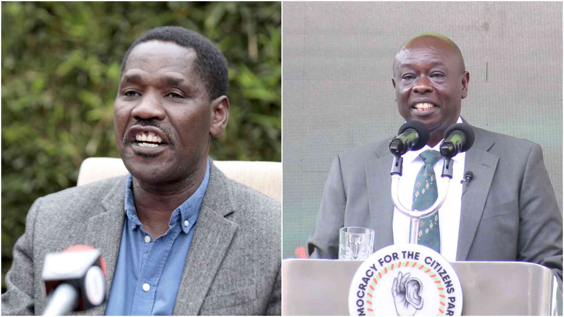 Munya tells Gachagua to 'tame his tongue' as opposition rift deepens