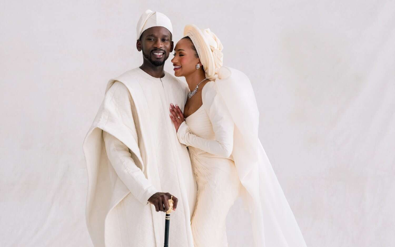 Mr. Eazi, Temi Otedola celebrate love with three-part wedding accross the globe