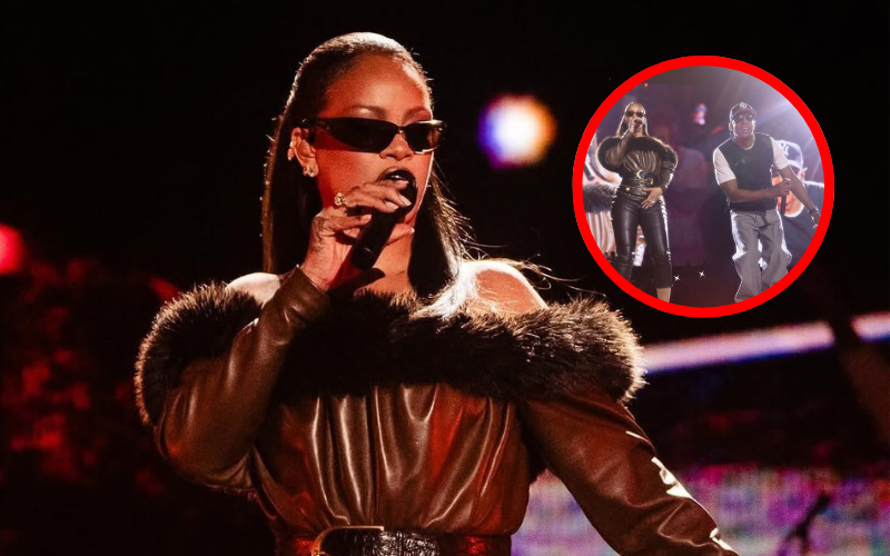 Rihanna makes surprise stage comeback at Jay-Z's 'Extra Innings' concert