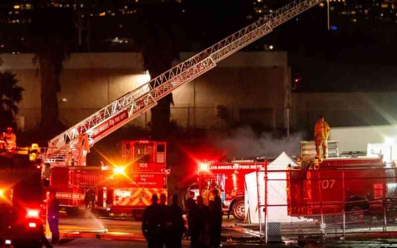 PHOTOS: News helicopter crashes while covering fatal bus collision, three killed