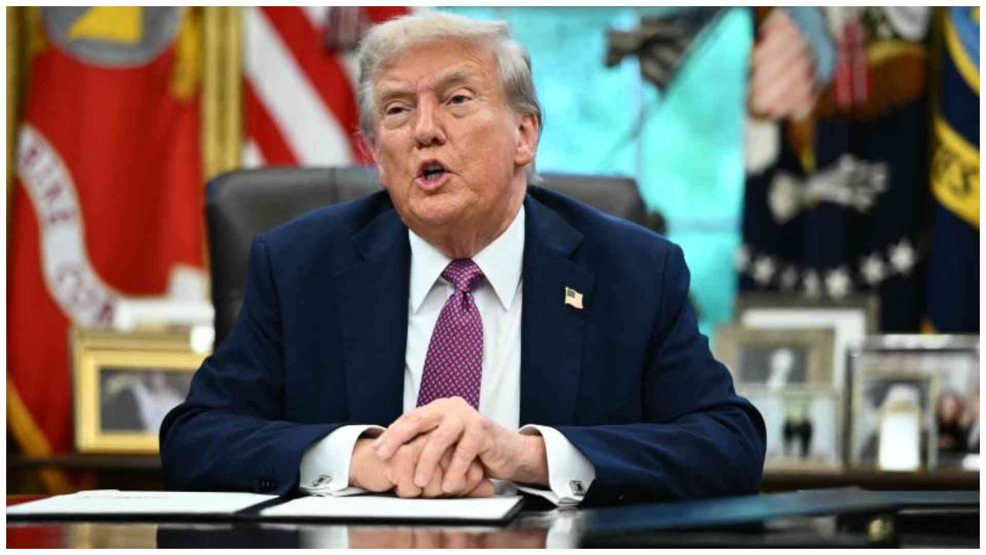 Trump admits heaven not guaranteed, says he's made life better for millions