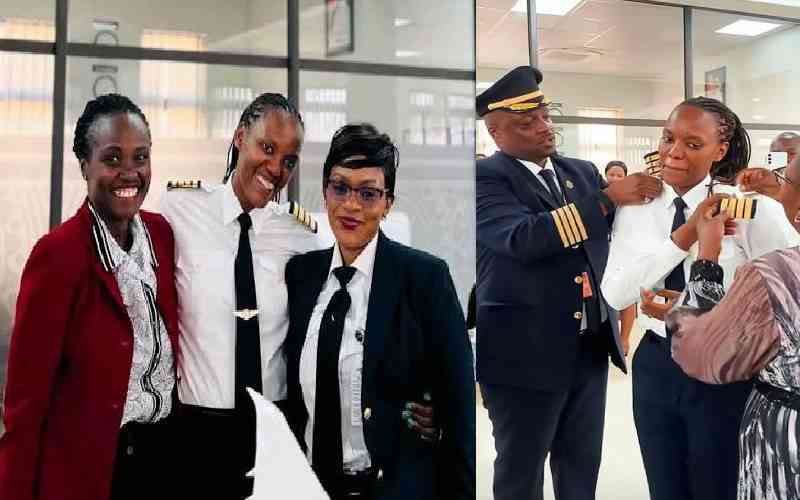 Captain Rita Nasirumbi makes history as Uganda Airlines' first female captain