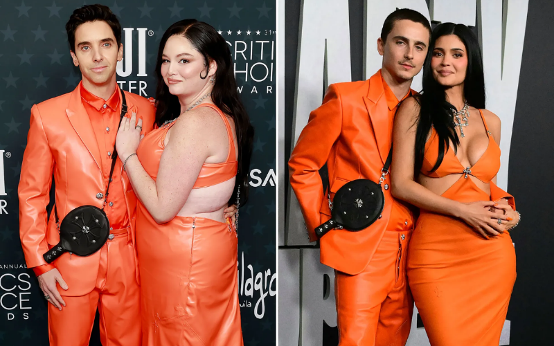 'Hacks' stars Meg Stalter, Paul Downs pull hilarious Kylie Jenner, Timothee Chalamet cosplay
